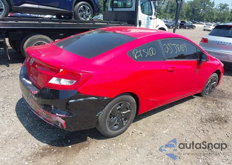 2013 Honda Civic Lx z USA, uszkodzony, nr VIN 2HGFG3B54DH509415